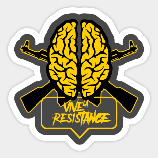 Vive la Resistance Sticker